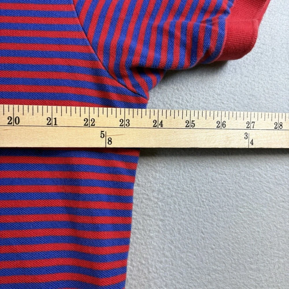 Polo Ralph Lauren  Lot Of 2 Men's L Striped Polo Shirts Cotton Preppy